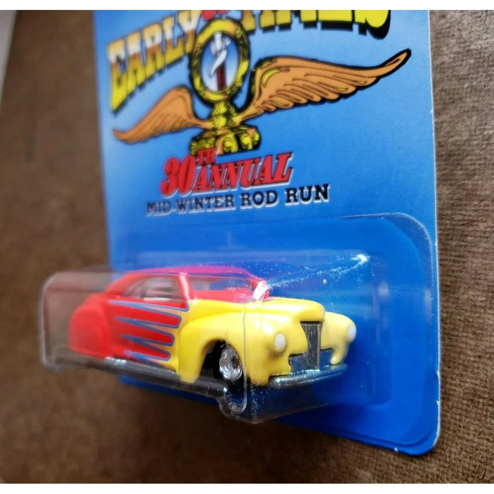1999 Hot Wheels TAIL DRAGGER Red '99 EARLY TIMES 30Th. Annual Mid Winter Rod Run